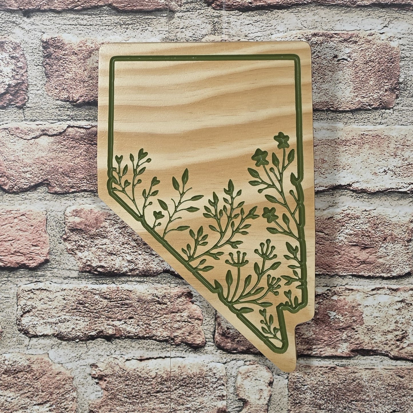 Carved Nevada Sage