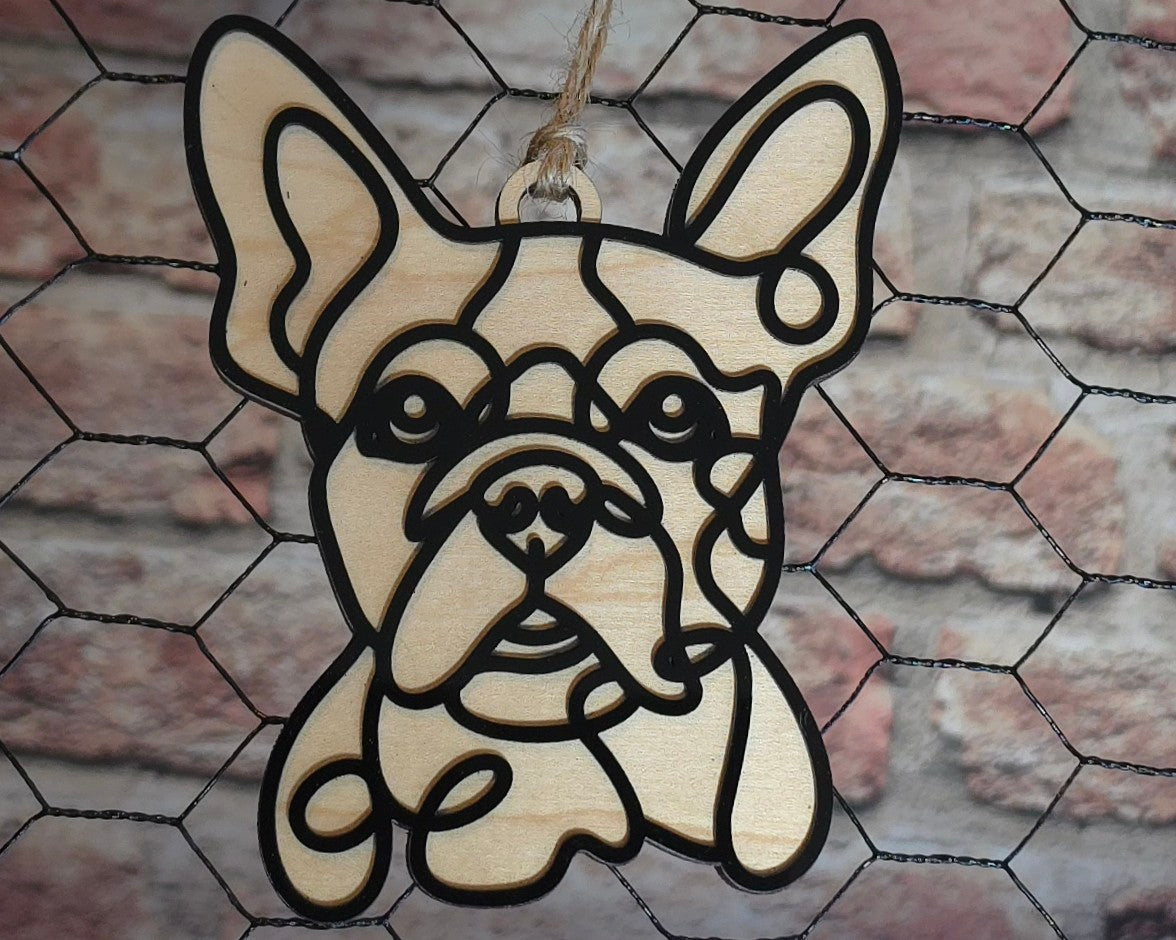 Dog Ornament A thru B