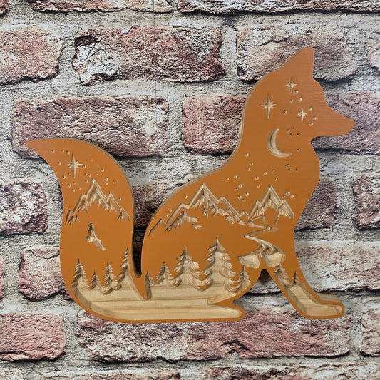 Carved Fox