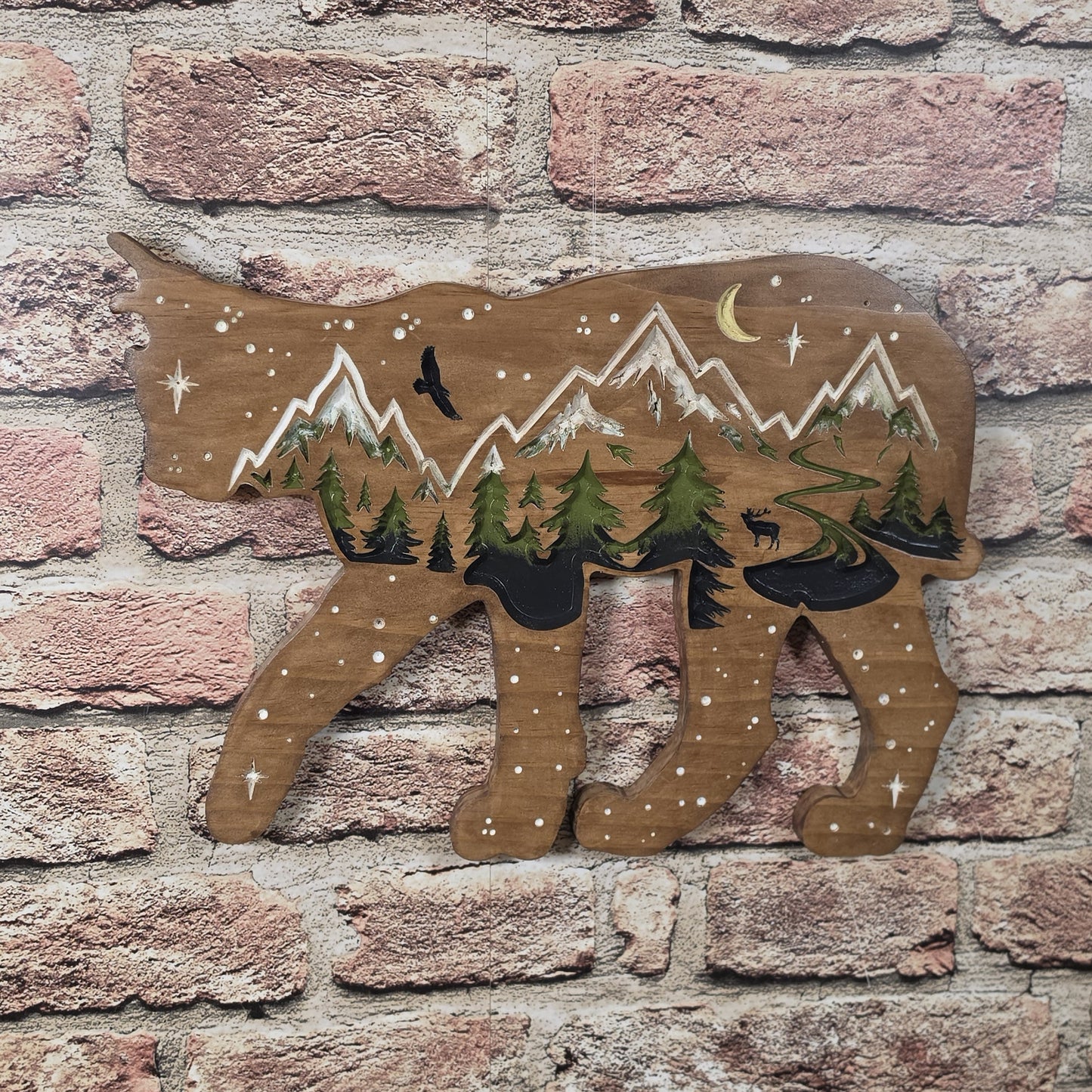 Carved Lynx