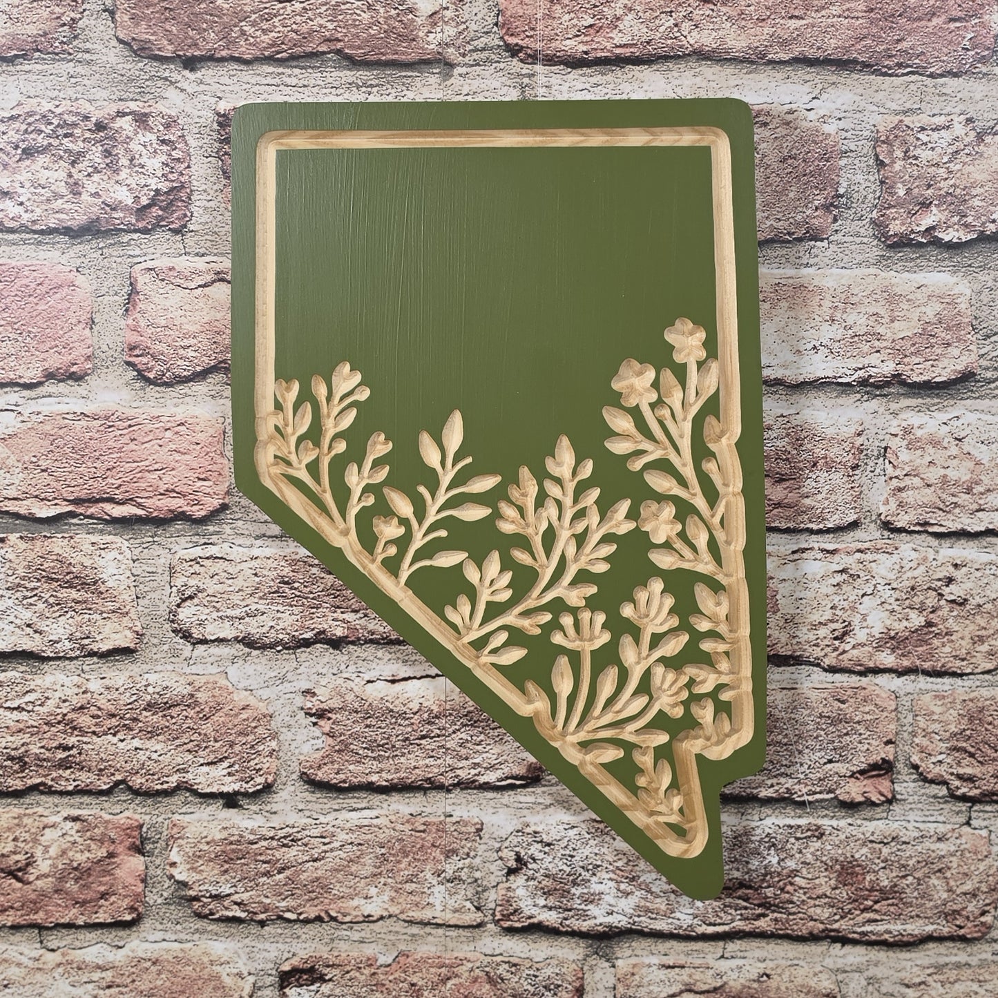 Carved Nevada Sage