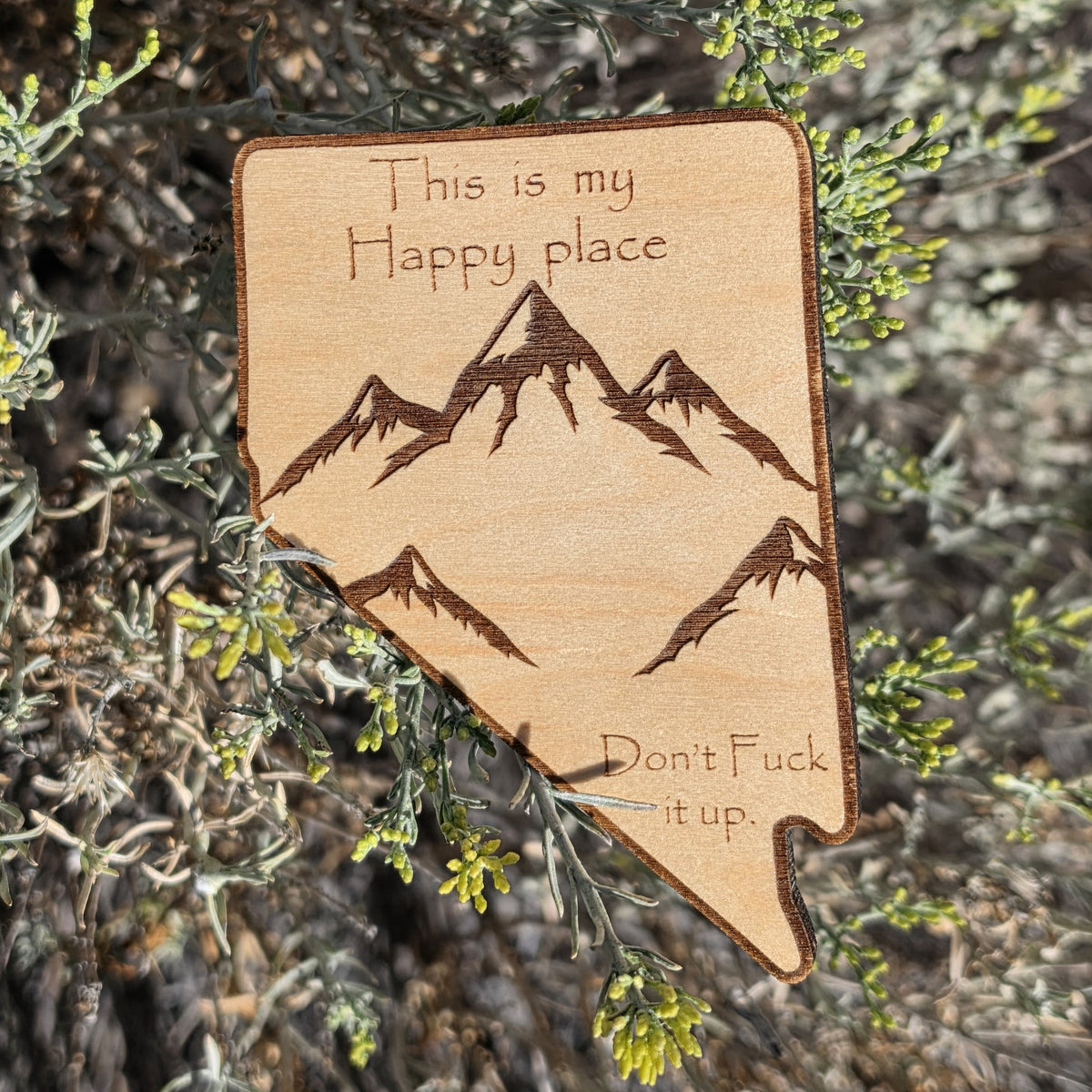 Nevada Magnet - This is my happy place