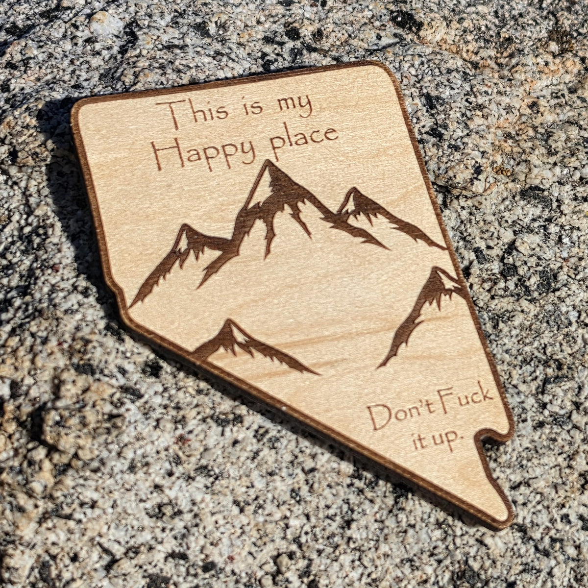 Nevada Magnet - This is my happy place