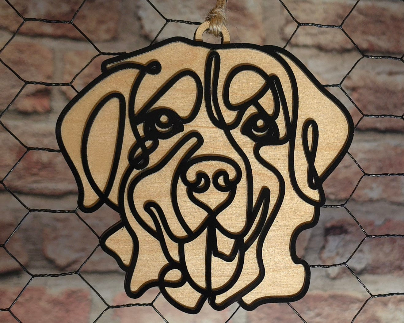 Dog Ornament A thru B