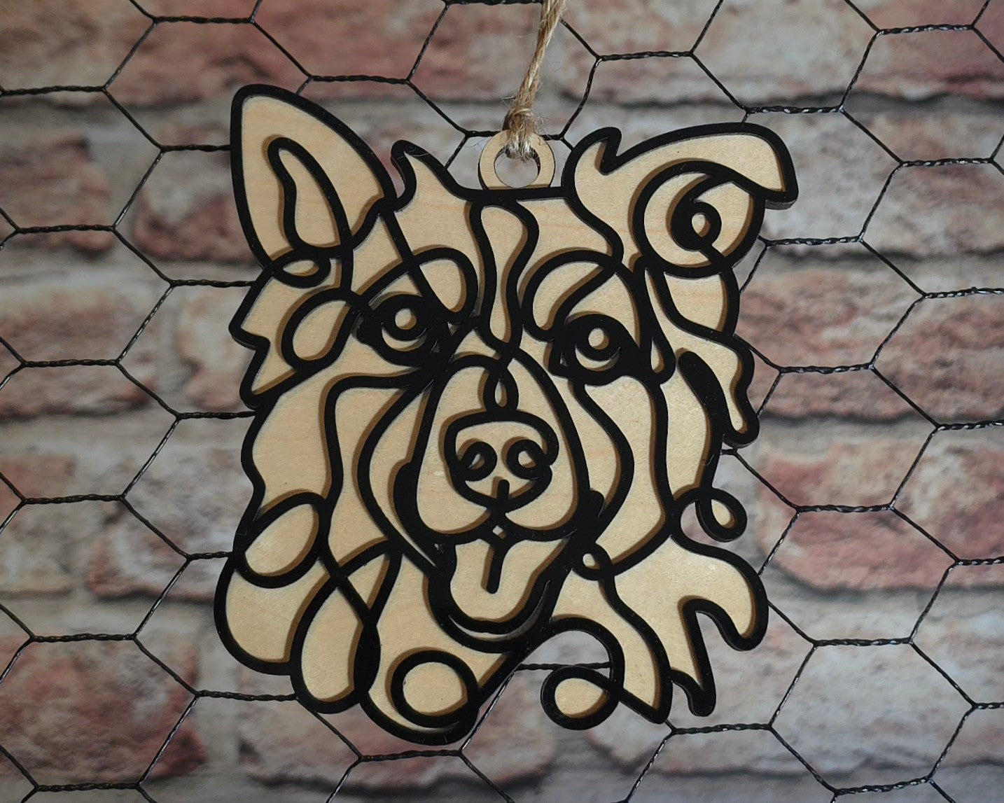 Dog Ornament A thru B