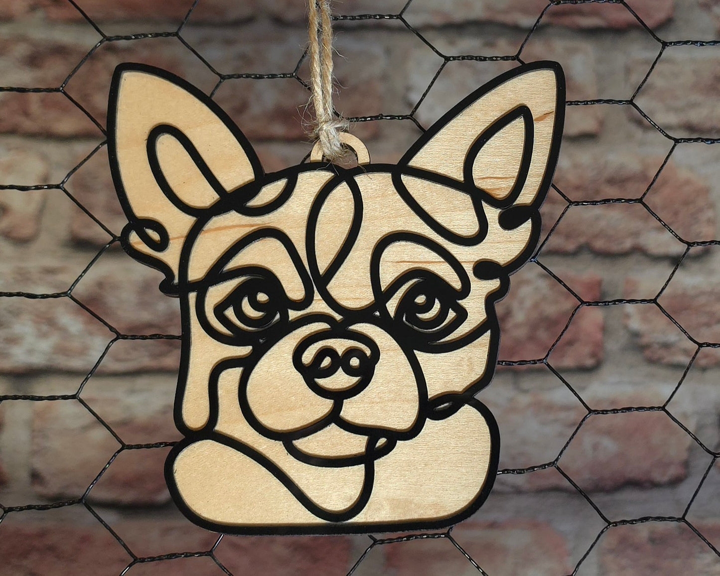 Dog Ornament C thru G