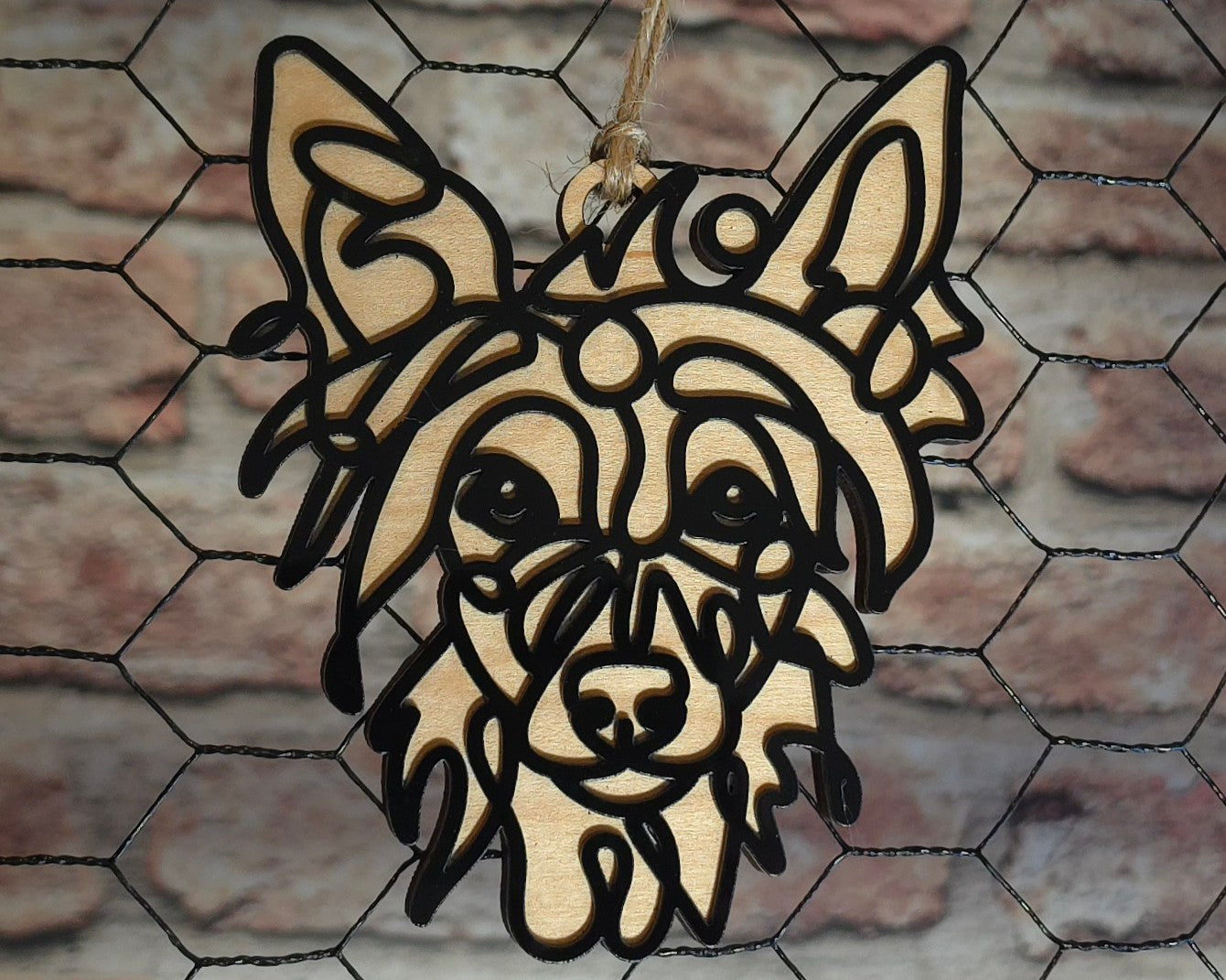 Dog Ornament C thru G
