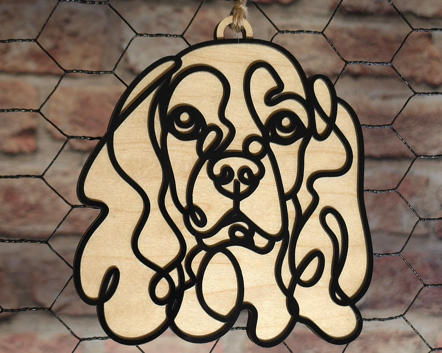 Dog Ornament C thru G