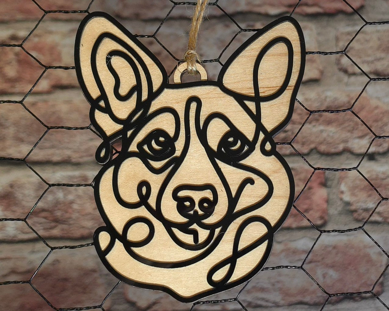 Dog Ornament C thru G