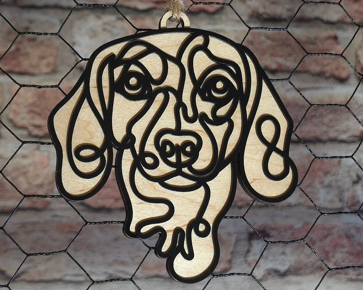 Dog Ornament C thru G