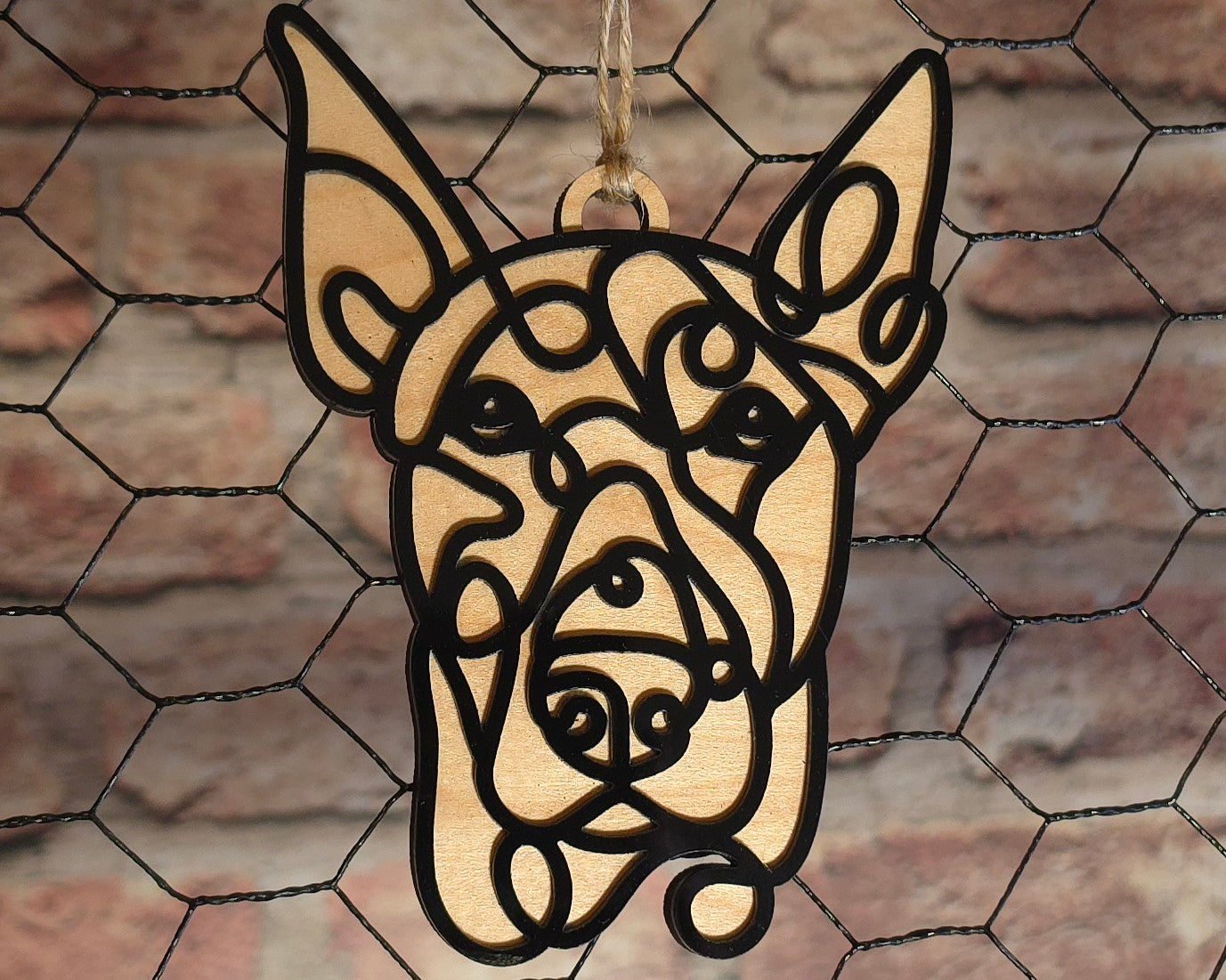 Dog Ornament C thru G