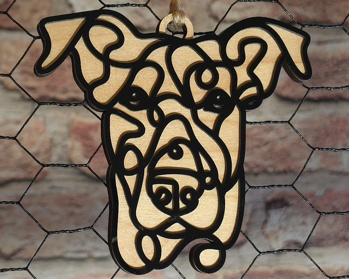 Dog Ornament C thru G